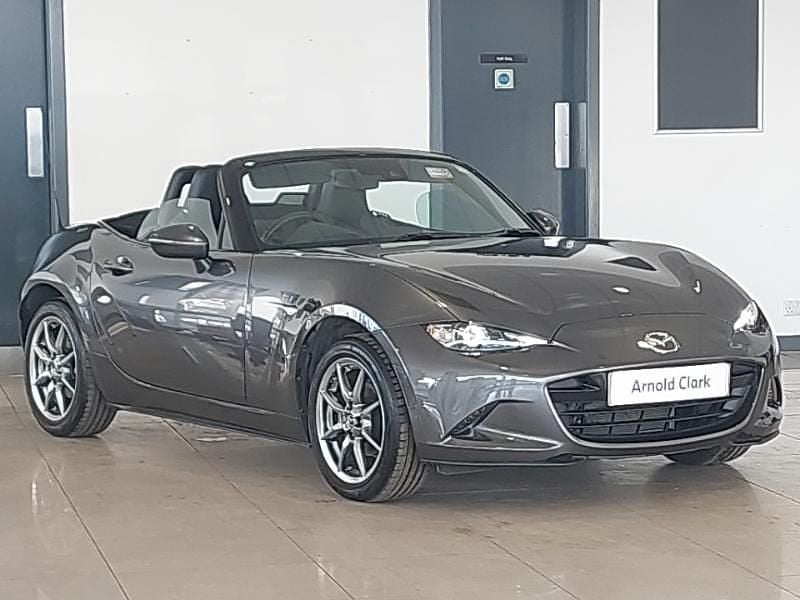 Grey Used 2023 Mazda MX5 Exclusive-Line Cabriolet | £19,998 (Good price) - Image 1/4
