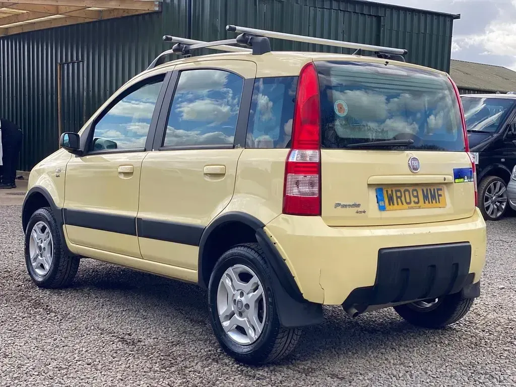 Used Fiat Panda 4x4 2009 Yellow Hatchback