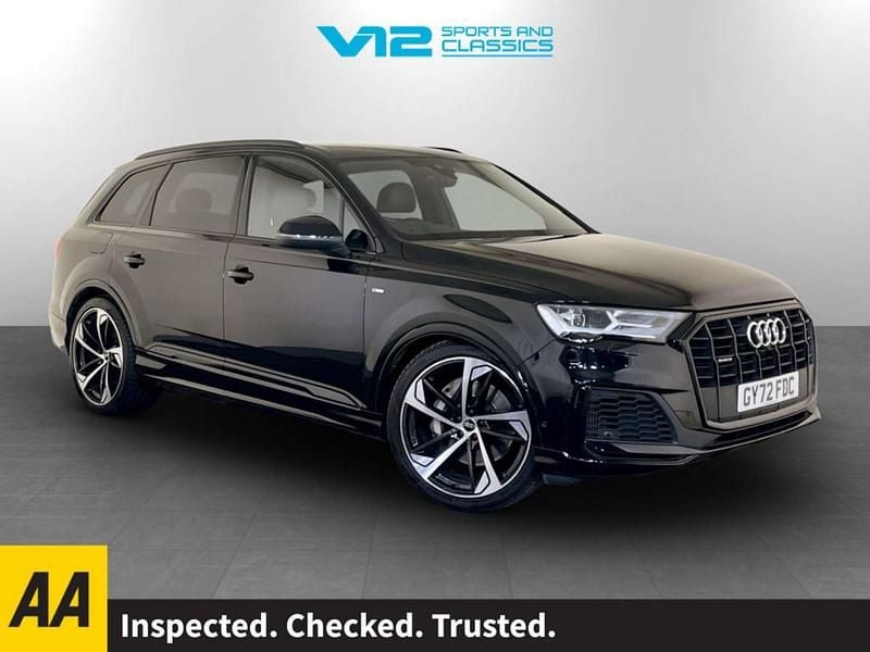 Black Used 2022 Audi Q7 Black Edition SUV | £38,495 (Super price) - Image 1/2