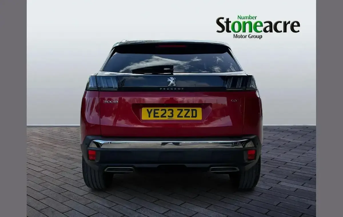 Used Peugeot 3008 GTi 130 HP (95 kW) 2023 Red SUV