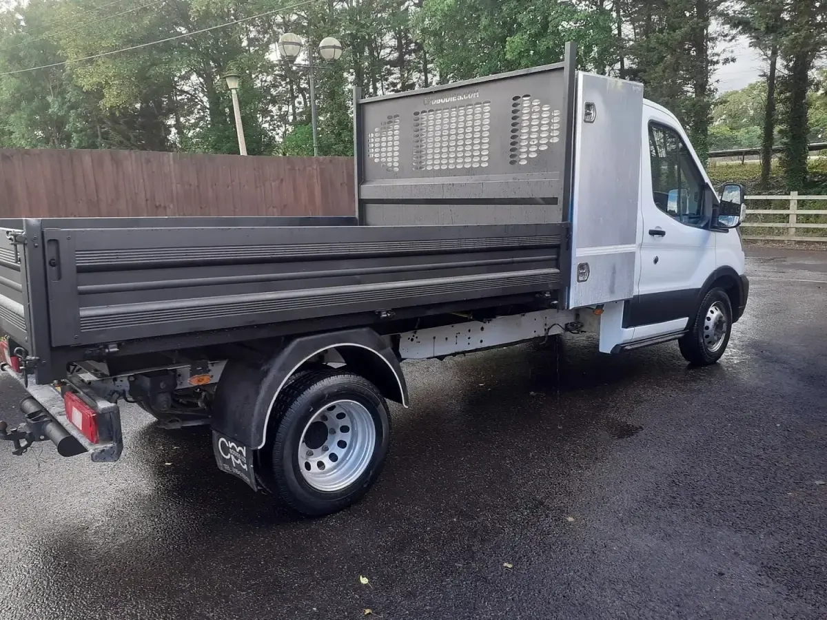 Used Ford Transit 130 HP (95 kW) 2021 White Cabriolet