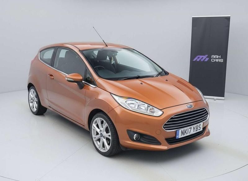 Used Ford Fiesta Zetec 2017 Brown Hatchback