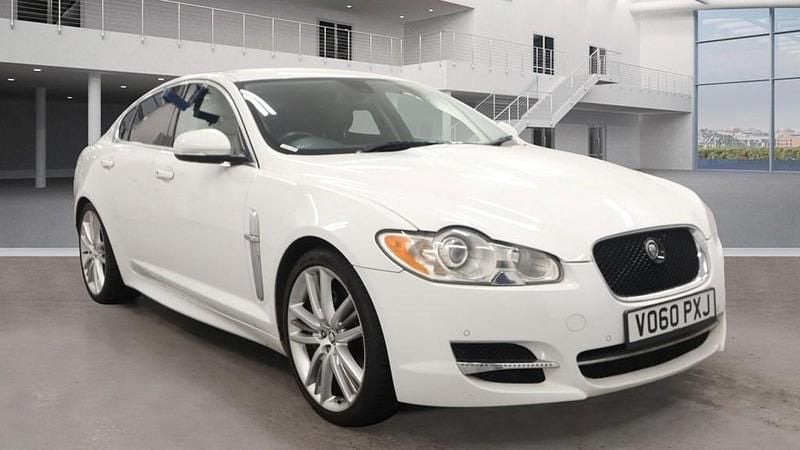 White Used 2010 Jaguar XF Premium Luxury Sedan | £5,495 (Fair price) - Image 1/4