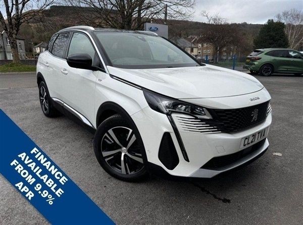White Used 2021 Peugeot 3008 GT | £16,495 (Good price) - Image 1/1