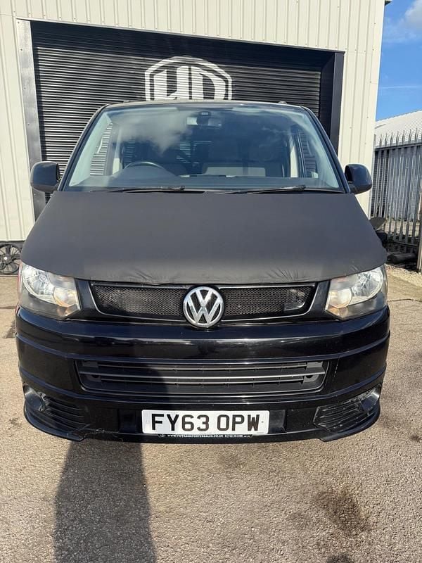 Used VW T5 Highline 180 HP (132 kW) 2013 Black Van
