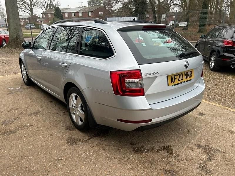 Used Skoda Octavia SE Technology 115 HP (84 kW) 2020 Silver Estate