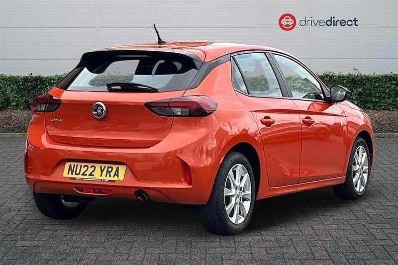 Used Vauxhall Corsa Edition 75 HP (55 kW) 2022 Orange Hatchback