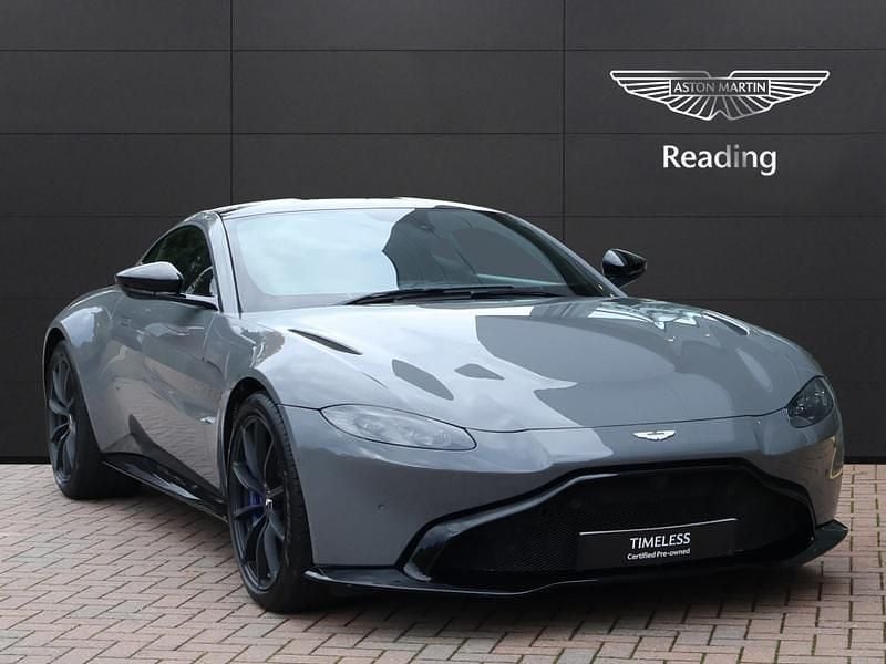 China grey Used 2020 Aston Martin V8 Vantage Coupe | £87,950 (Fair price) - Image 1/4