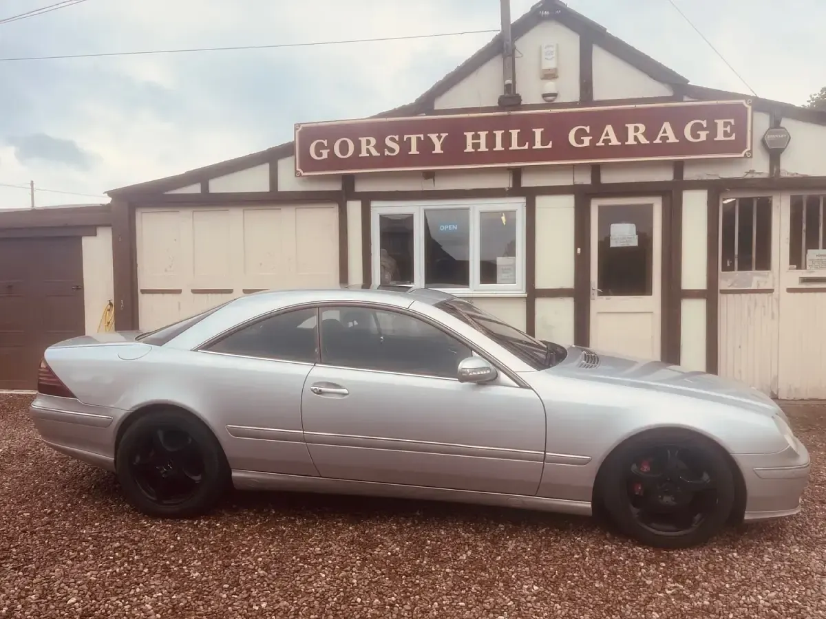 Used Mercedes CL500 2004 Silver Coupe