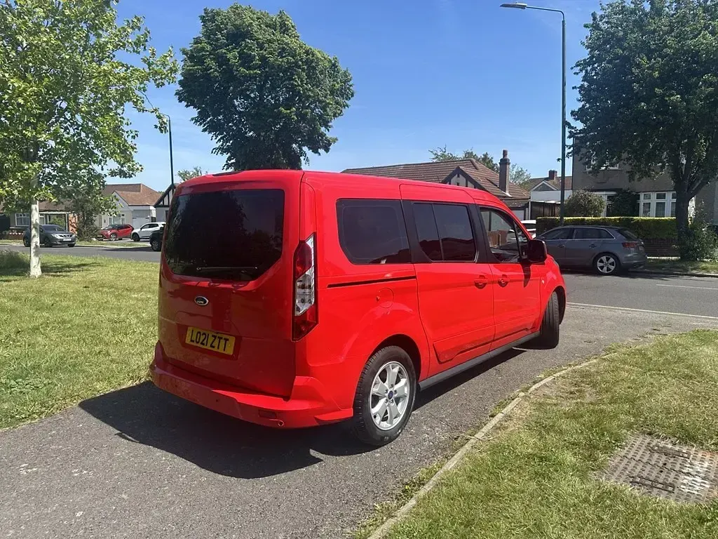 Used Ford Tourneo Titanium 2021 Red MPV