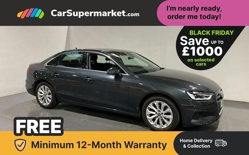Grey Used 2022 Audi A4 Sedan | £18,497 (Good price) - Image 1/3