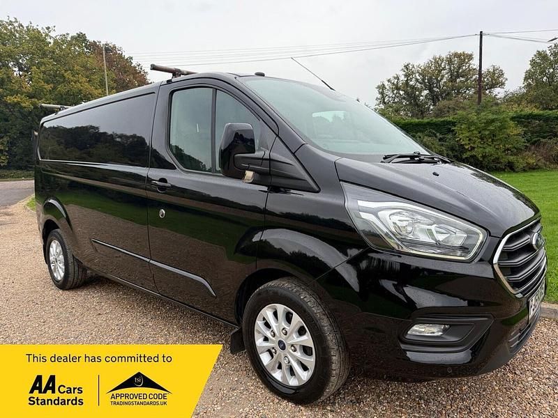 Black Used 2018 Ford Transit Custom Limited Van | £13,990 (A bit pricey) - Image 1/2