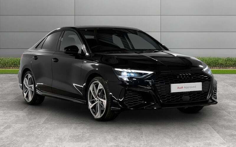 Black Used 2024 Audi A3 Black Edition Sedan | £27,777 (Fair price) - Image 1/4