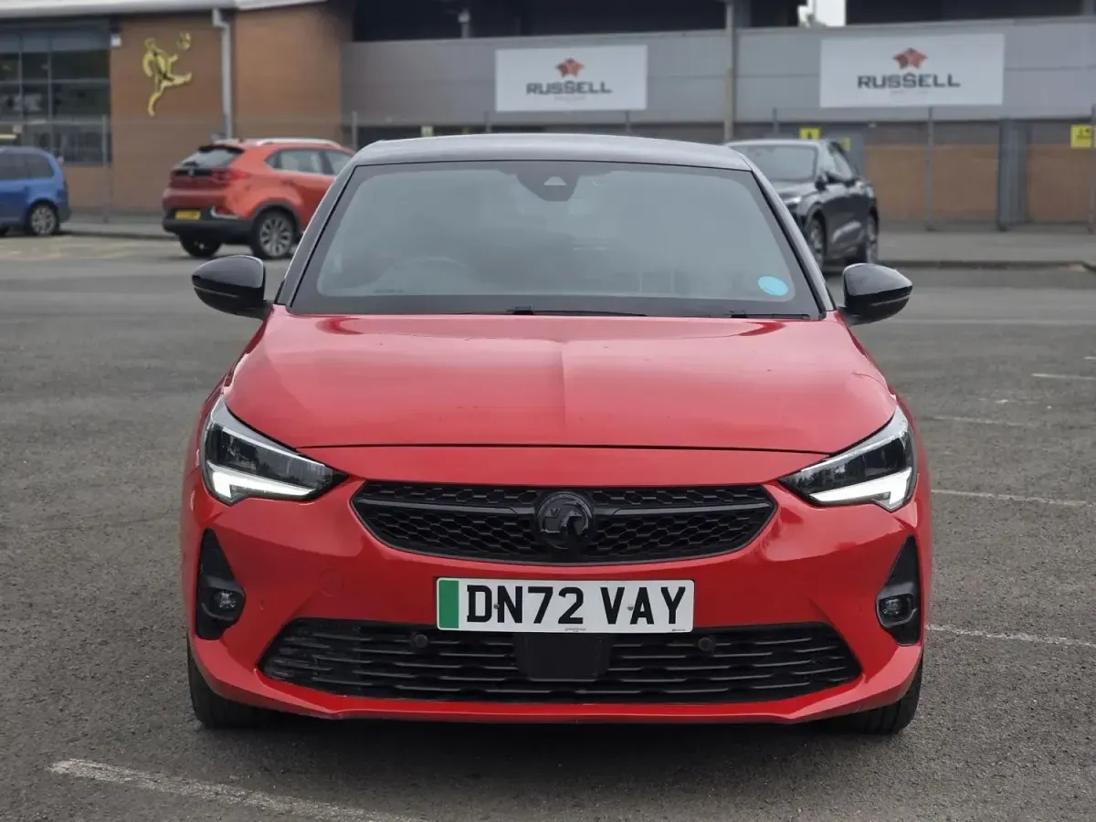 Używany Vauxhall Corsa-e Edition 100 kW (136 KM) 2022 Czerwony Hatchback