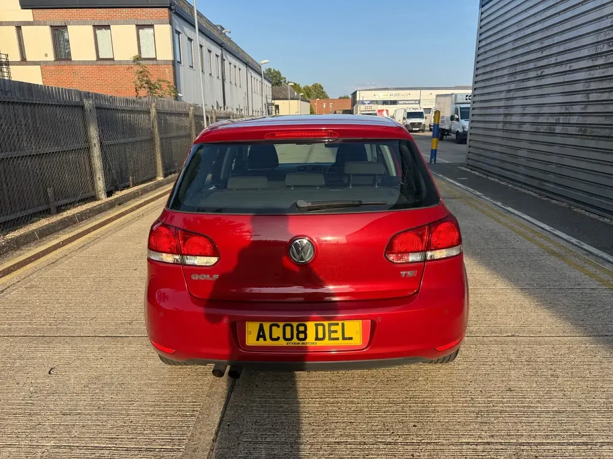 Used VW Golf VI Match 2011 Red Hatchback