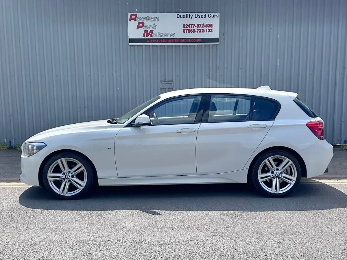 Used BMW 120 M Sport 184 HP (135 kW) 2014 White Hatchback