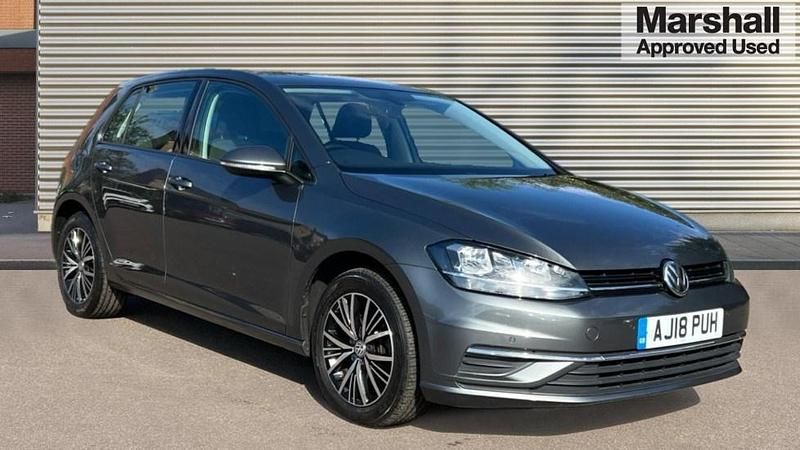 Grey Used 2018 VW Golf VII SE Hatchback | £12,000 (Fair price) - Image 1/4