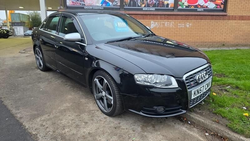Black Used 2008 Audi A4 Basis Sedan | £3,799 (Fair price) - Image 1/4