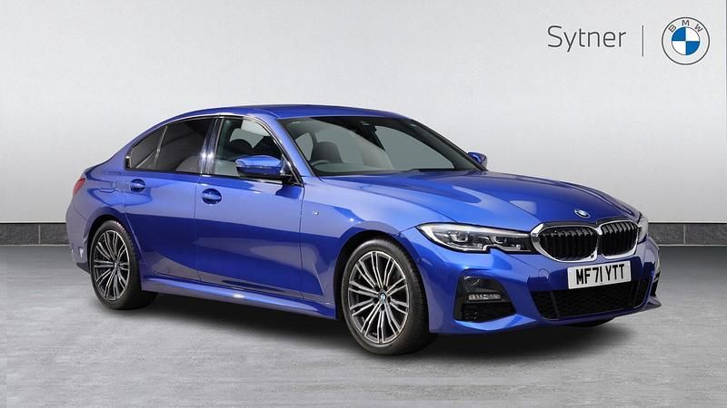 Blue Used 2021 BMW 320 M Sport | £25,500 (Fair price) - Image 1/4