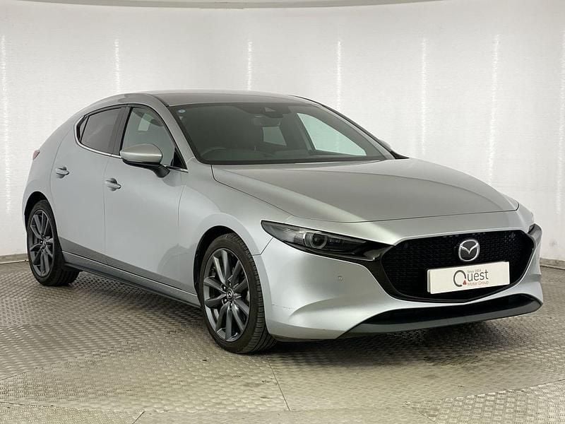 Silver Used 2020 Mazda 3 Inclusive Hatchback | £13,090 (A bit pricey) - Image 1/4