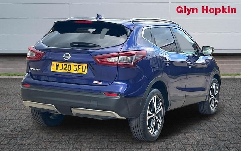 Used Nissan Qashqai N-Connecta 160 HP (117 kW) 2020 Blue SUV