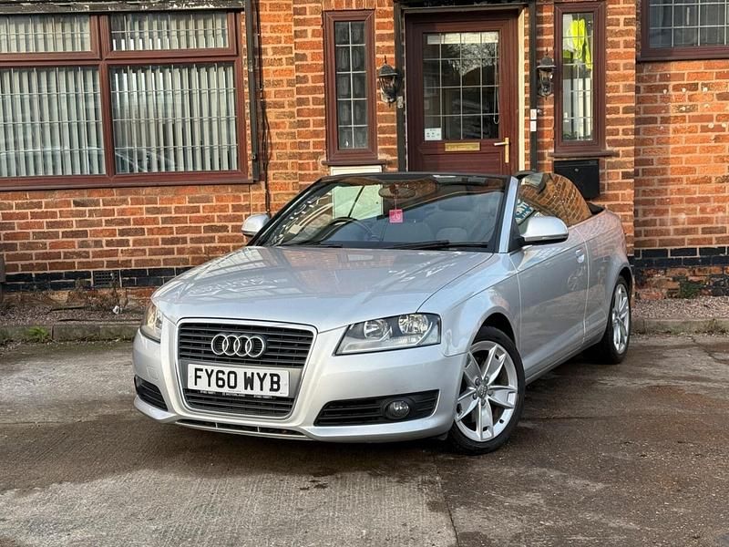 Used Audi A3 Cabriolet Sport 2010 Silver Cabriolet