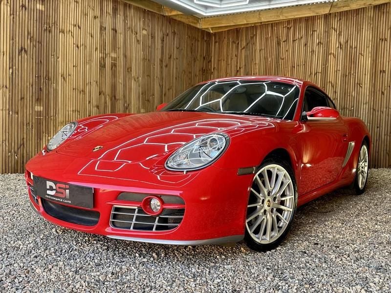 Used Porsche Cayman 295 HP (216 kW) 2006 Red Coupe
