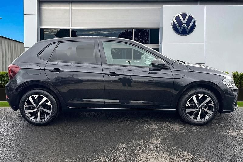 New VW Polo Match 95 HP (69 kW) 2025 Black Hatchback