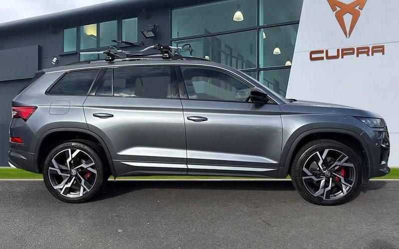 Used Skoda Kodiaq vRS 245 HP (180 kW) 2024 Grey SUV