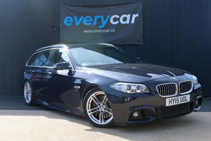 Used BMW 535 M Sport 313 HP (230 kW) 2015 Blue Estate