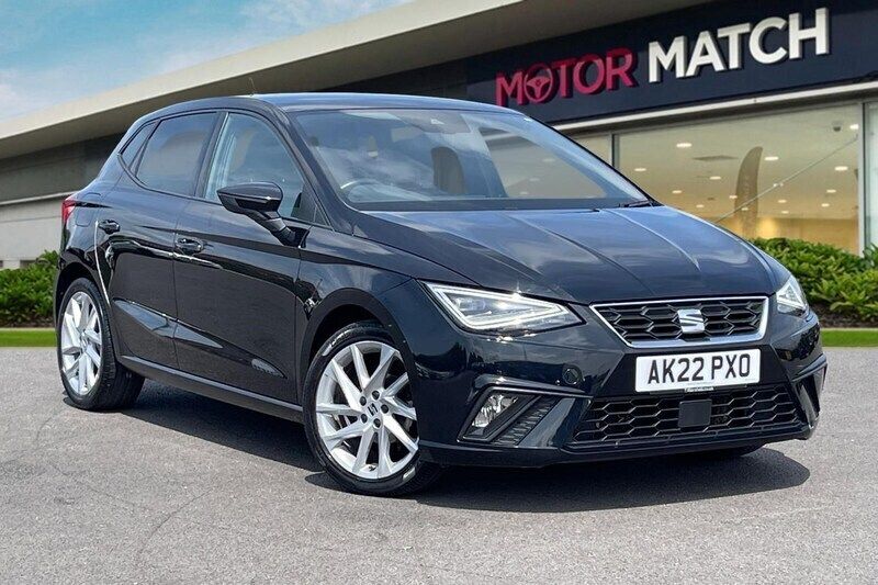 Black Used 2022 Seat Ibiza FR Hatchback | £12,700 (Fair price) - Image 1/4