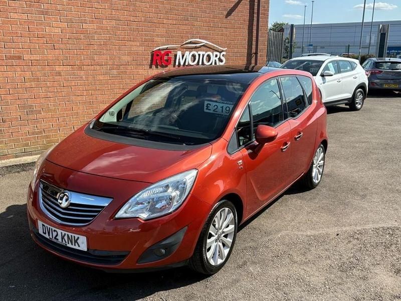 Orange Used 2012 Vauxhall Meriva MPV | £2,195 (Good price) - Image 1/4