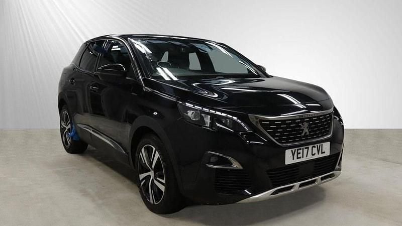 Used Peugeot 3008 GT-line 150 HP (110 kW) 2017 Black SUV