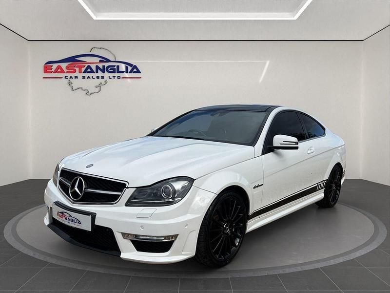 White Used 2014 Mercedes C63 AMG AMG Edition 1 Coupe | £24,995 (Good price) - Image 1/4
