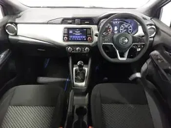 Used Nissan Micra Acenta 92 HP (67 kW) 2021 Blue Hatchback