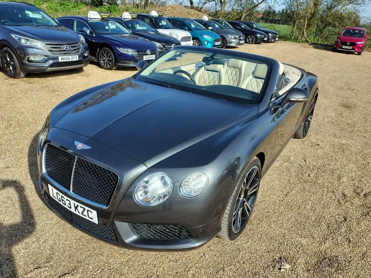 Used Bentley Continental 2013 Grey Cabriolet