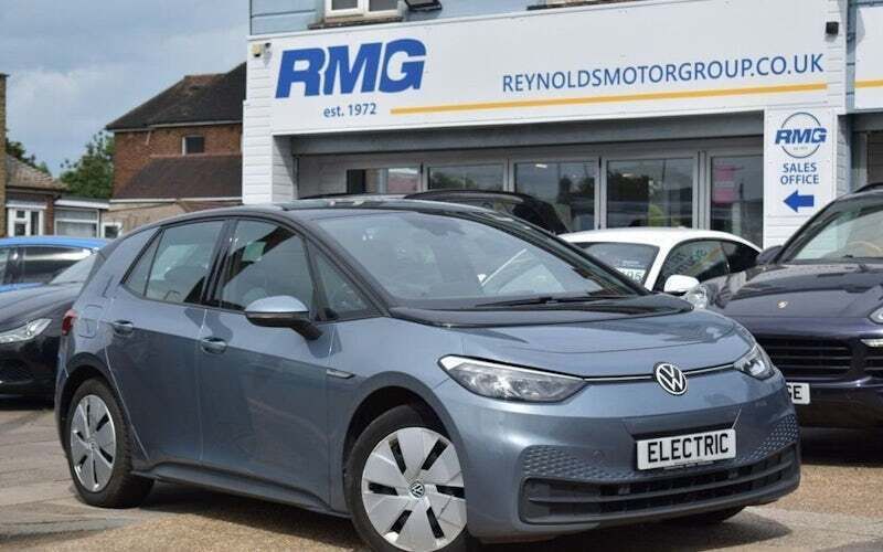 Blue Used 2021 VW ID.3 Pro Hatchback | £9,999 (Good price) - Image 1/3