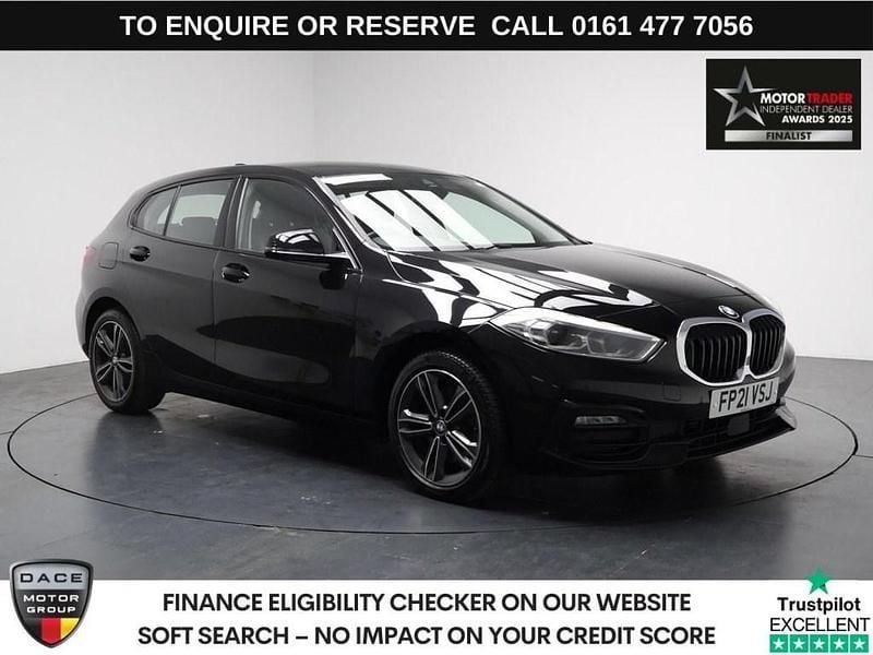Black Used 2021 BMW 116 Sport Line Hatchback | £14,990 (Fair price) - Image 1/3