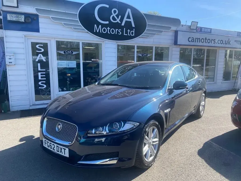 Used Jaguar XF Luxury 163 HP (119 kW) 2012 Blue Sedan