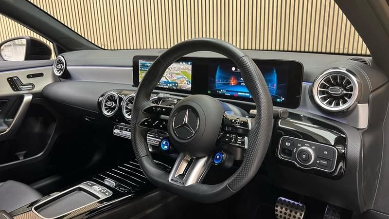Used Mercedes A35 AMG Premium 306 HP (225 kW) 2025 Cosmos black metallic