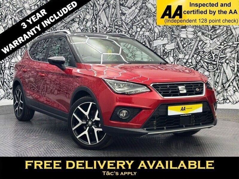 Red Used 2019 Seat Arona FR Sport SUV | £12,595 (Fair price) - Image 1/2