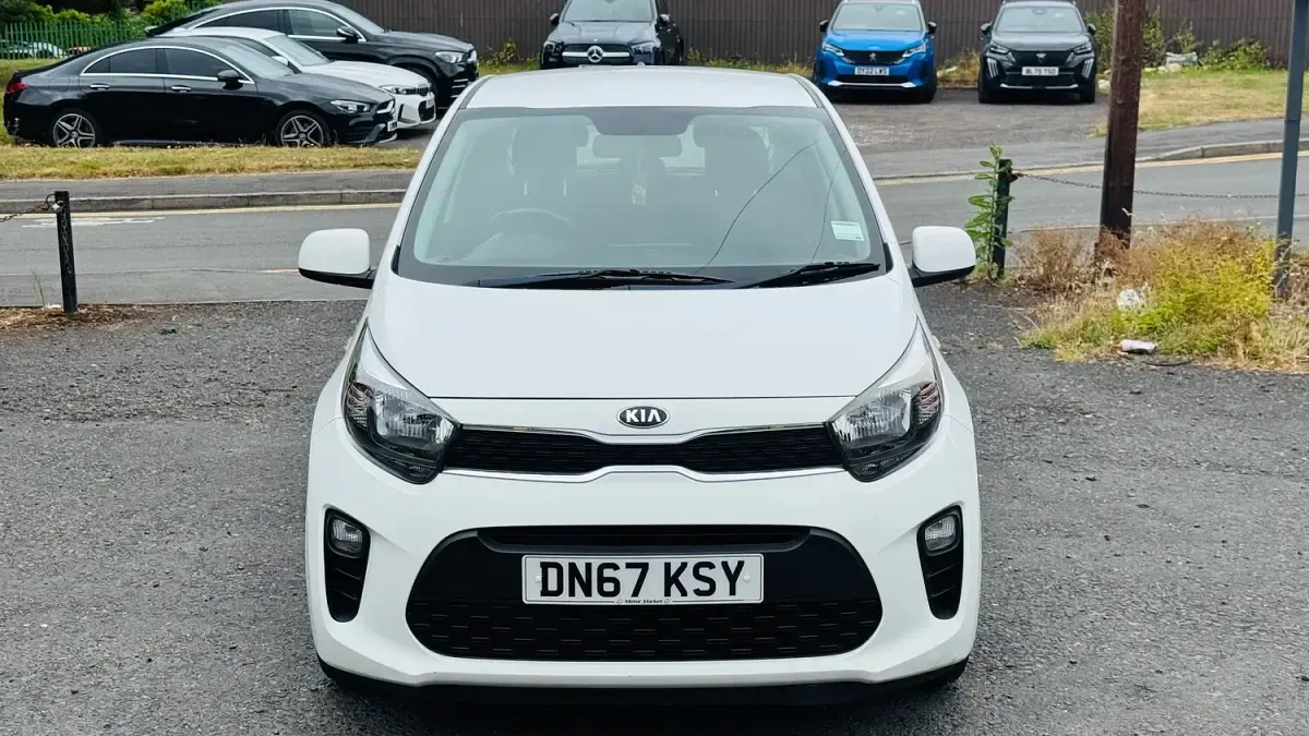 Used Kia Picanto 66 HP (48 kW) 2017 White Hatchback