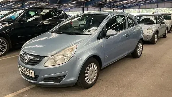Used Vauxhall Corsa 2009 Blue Hatchback