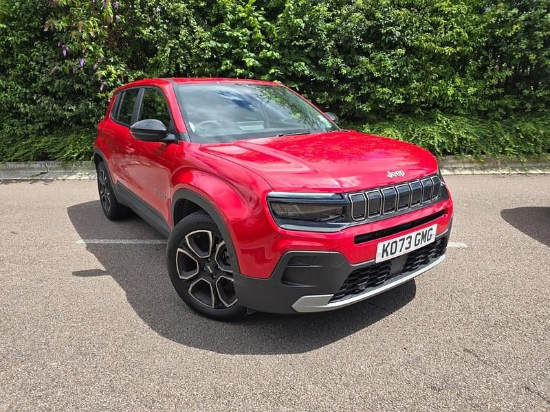 Used Jeep Avenger Altitude 101 HP (74 kW) 2023 Red SUV