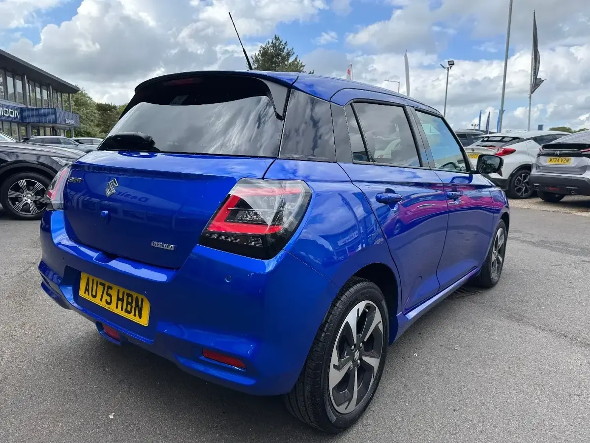 Used Suzuki Swift 82 HP (60 kW) 2025 Wb1  frontier blue pearl metallic Hatchback