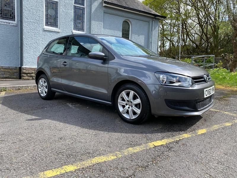 Grey Used 2010 VW Polo SE Hatchback | £4,995 (Good price) - Image 1/4