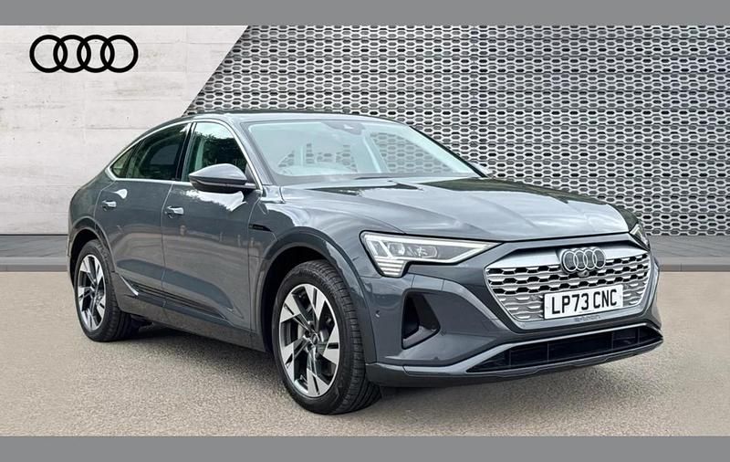Grey Used 2023 Audi Q8 e-tron Sport SUV | £37,600 (Fair price) - Image 1/4