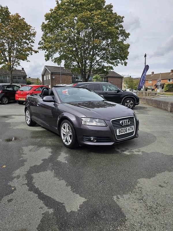 Grey Used 2008 Audi A3 Cabriolet Sport Cabriolet | £2,450 (Good price) - Image 1/3