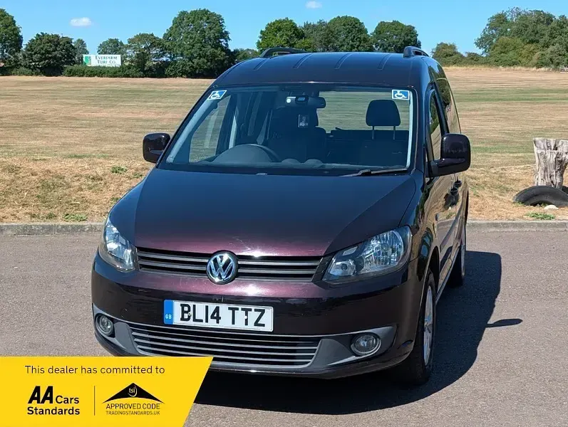 Used VW Caddy Life 2014 Purple MPV