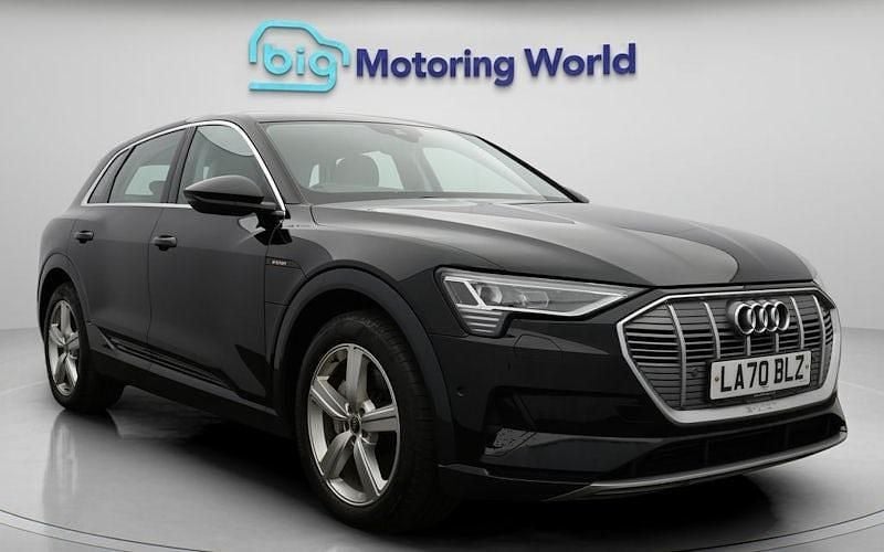 Black Used 2021 Audi e-tron SUV | £17,100 (Super price) - Image 1/4